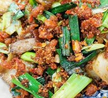 Fermented Vegetables with Stir-Fried Pork