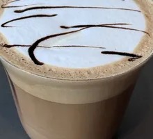 Fresh Coconut Hot Cocoa Latte