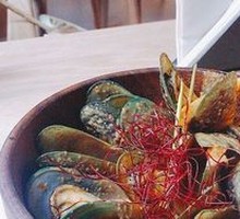 Curry Baked Mussels
