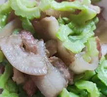Bitter Melon with Spicy Pork