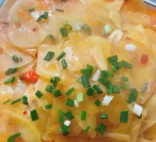 Sour Potato Slices