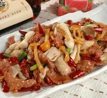 Pickled Pepper Wild Mushrooms