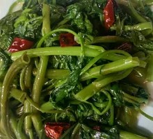 Stir-fried Water Spinach