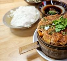 Steamed Pork Ribs with Rice Flour