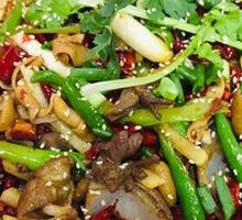 Chicken Offal with Intestines