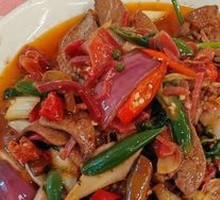 Salted Vegetable Stir-fried Pork