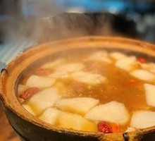A Liang's Signature Clear Soup Beef Brisket and Ox Tail Stew