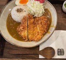 Curry Cheese Pork Cutlet Rice