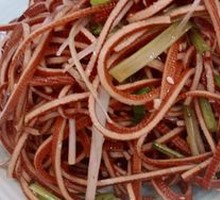 Stir-fried Black Tofu Skin Salad