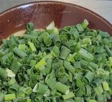 Preserved Pork and Scallion Soup