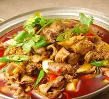 Chicken Offal and Beef Stir-fry