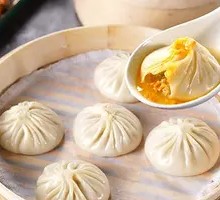 Crab Roe Soup Dumplings