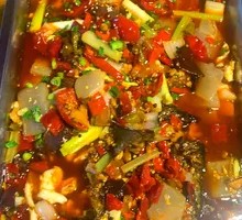 Spicy Pepper Grilled Fish