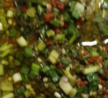 Cold-mixed crucian carp