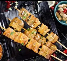 Grilled Pork Belly Skewers