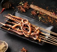 Grilled Squid Tentacles
