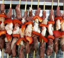 Red Pepper Lamb Skewers
