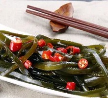 Thin seaweed strips