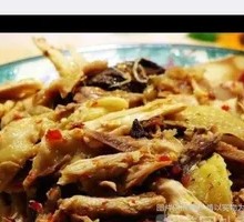 Spicy and Sour Torn Chicken