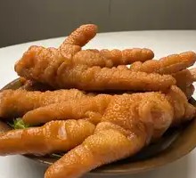 Braised Chicken Feet with Tiger Skin