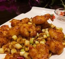 Black Truffle and Lily Bulb Stir-fried Shrimp Roe