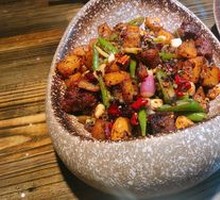 Beef and Potato Cubes