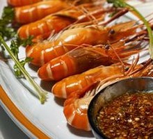 Steamed Tiger Prawn
