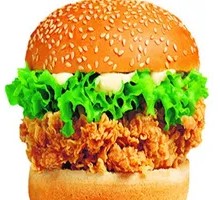 Spicy Chicken Leg Burger