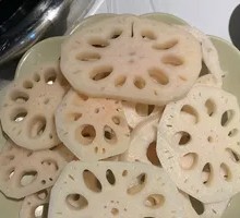 Lotus Root Slices