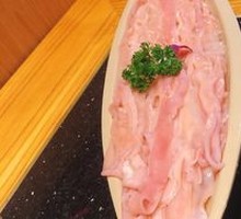 Fresh Duck Intestines Steamed