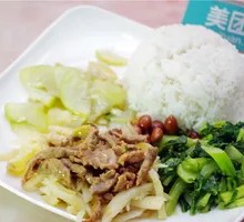 Potato Shredded Pork Rice