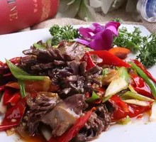 Pickled Pepper Duck Gizzard