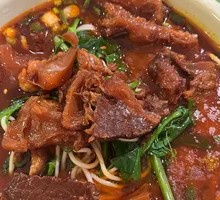 Beef, Ox Tripe, and Beef Tendon Noodles