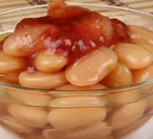 Braised Large White Beans