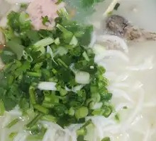 Pork and Chicken Bone Soup with Rice Noodles