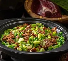 Green Vegetables with Beef