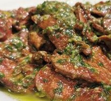 Scallion Liver Slices