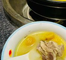 Five-Element Chicken Soup with Chestnuts