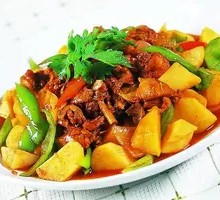 Potato Stewed Chicken
