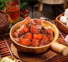 Cherry-braised Pork Belly
