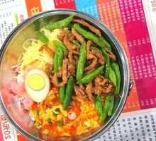 Mixed Bean Threads with Tomato and Egg