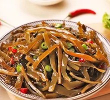 Thin seaweed strips