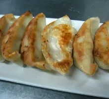 Mixed Flavor Pork Golden Pan-Fried Dumplings