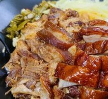 Pork Trotter with Roast Duck