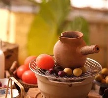 Tea Boiled by a Hearth