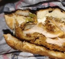 Spicy Chicken Leg Burger