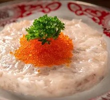 Fish Roe Shrimp Dumplings