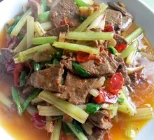 Pickled Chili Pork Liver Rice