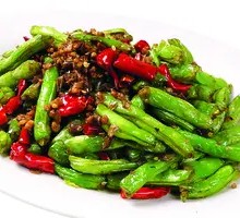 Dry-Fried Green Beans