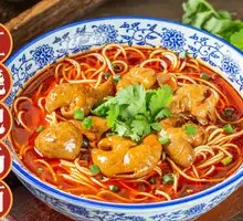 Braised Pork Intestines Noodles